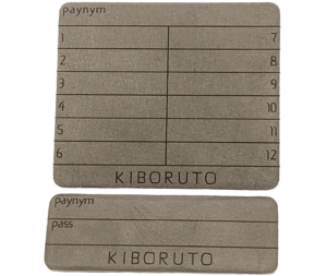 Kiboruto - Seed & Passphrase Steel Backup Plates